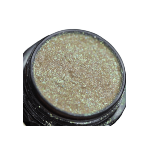 Pigment PK24(champagne cu irizatii lime-aurii) pentru machiaj 1g imagine