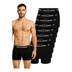 Set 8 Boxeri Barbati - JACK&JONES - Bumbac - Logo imagine