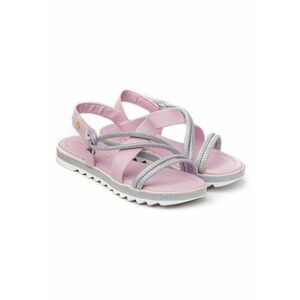 Sandale Fete Flat Form Pink Glitter -1059247 imagine