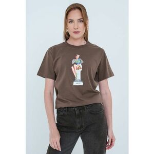 Tricou din bumbac cu imprimeu grafic imagine