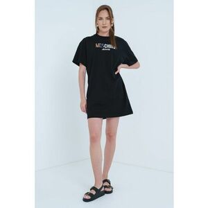 Rochie-tricou cu imprimeu logo imagine