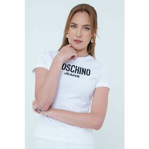 Tricou slim fit cu logo imagine