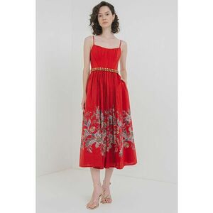 Rochie evazata cu imprimeu imagine