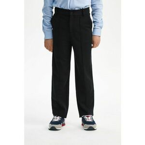 Pantaloni drepti cu pensa frontala imagine