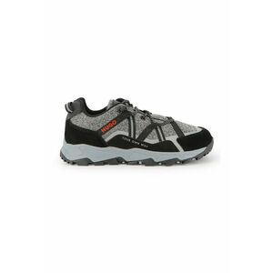 Pantofi sport low-cut cu garnituri de piele intoarsa imagine
