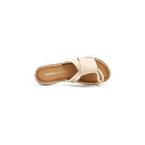 Papuci flip-flop din piele imagine