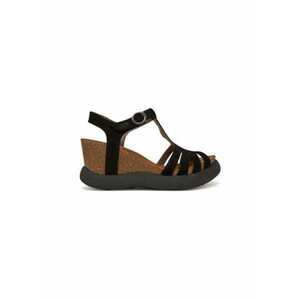 Sandale dama - GAIT959FLY - Piele naturala - Negru imagine