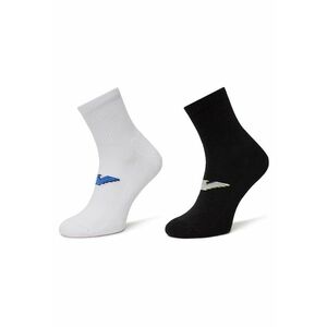Set 2 perechi sosete scurte barbati barbati EM000540 AF12299 - Textil - 0 EU - Alb/Negru imagine