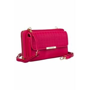 Geanta dama model Etui - fucsia - 2 in 1 imagine