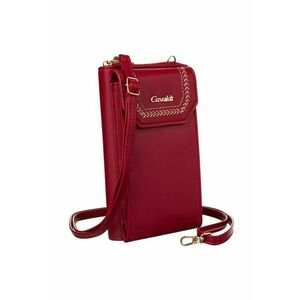 Geanta dama burgundy - 2 in 1 - cu curea detasabila imagine