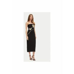 Rochie dama R24F2171KP - Viscoza/Poliamida - Negru imagine