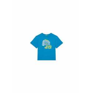 Tricou pentru baieti 3JERG10JQ - Bumbac - Albastru imagine