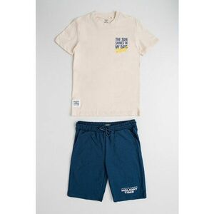 Set de tricou de bumbac si bermude imagine