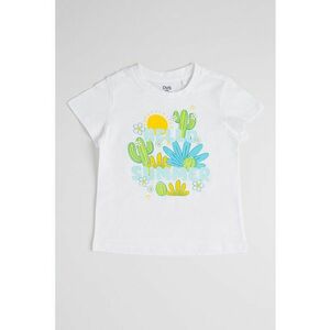 Tricou de bumbac cu imprimeu imagine