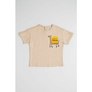 Tricou de bumbac cu imprimeu imagine