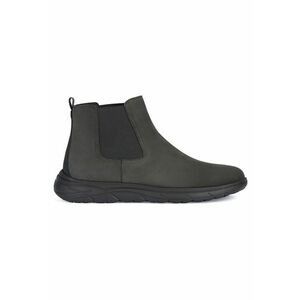 Botine cu glezna joasa pentru barbati U36E1A-022EK - Textil - Maro imagine