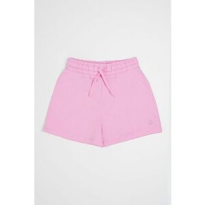 Pantaloni scurti cu snur si logo brodat imagine