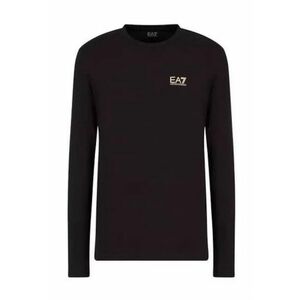 Bluza barbati Emporio Armani Bumbac/Elastan - Negru imagine