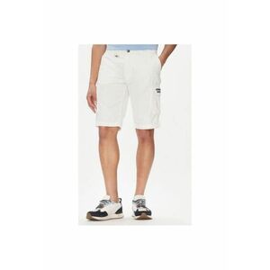 Pantaloni scurti barbati 251BE066CT1122 - Bumbac - Alb imagine