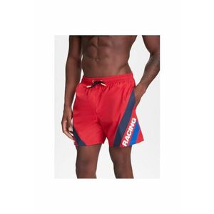 Pantaloni scurti de baie barbati RMB10007 - Poliester - Rosu imagine