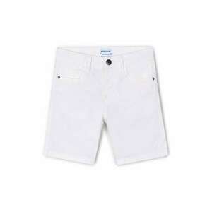 Pantaloni scurti baieti 204 46 - Bumbac - Alb imagine