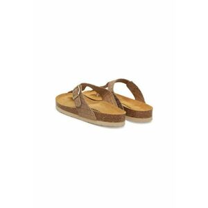Papuci flip-flop dama Dr Brinkmann - 700687-21 - Piele naturala - Maro imagine