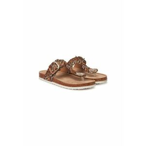 Papuci flip-flop dama S Oliver - 5-27108-44 300 - Textil - Maro imagine