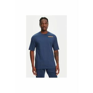 Tricou barbati 351S5GW - Bumbac organic - Albastru imagine