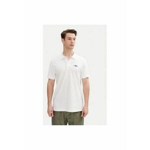 Tricou polo barbati 251PO1843P191 - Bumbac - Alb imagine