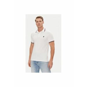 Tricou polo barbati DR0136M-BATE20 - Bumbac - Alb imagine