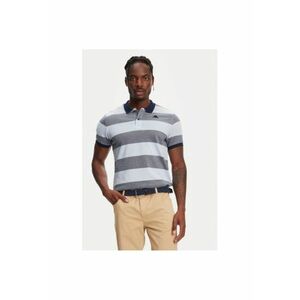 Tricou polo barbati 64126KW - Bumbac - Albastru imagine