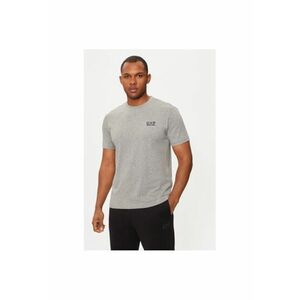 Tricou barbati Emporio Armani - 8NPT25 PJVPZ - Bumbac - Gri imagine