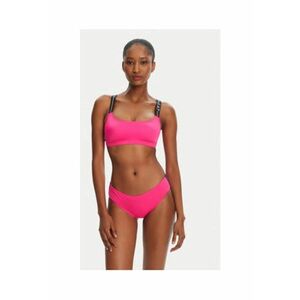 Costum de baie dama - Emporio Armani roz neon - poliester si elastan imagine