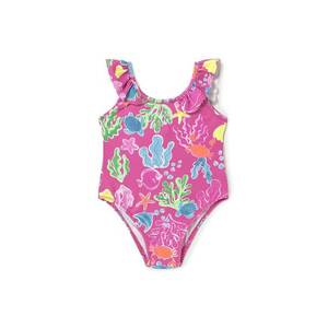 Costum de baie fete 1742 48 - Poliester - 4 ani - Roz imagine