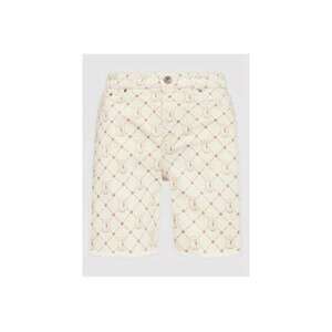 Pantaloni scurti din denim dama 56J00183-1T005848 - Bumbac/Poliester - 28 US - Bej imagine