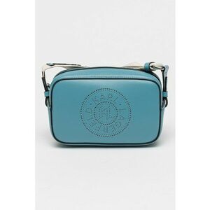 Geanta crossbody de piele cu logo imagine