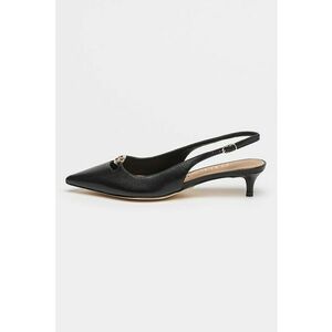 Pantofi de piele cu toc kitten imagine