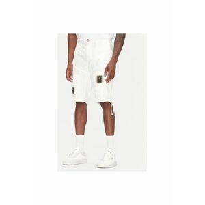 Pantaloni scurti barbati 251BE041CT1122 - Bumbac - Alb imagine