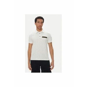 Tricou polo barbati 251PO1865J680 - Bumbac - Alb imagine