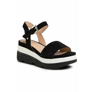 Sandale dama - D02HBC-00021 - Piele naturala - 41 EU - Negru imagine