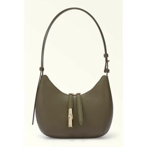 Geanta din piele cu bareta de umar Goccia imagine