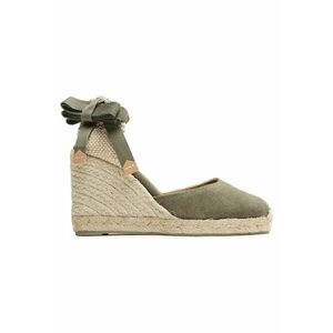 Espadrile dama 21642 - Textil - 41 EU - Verde imagine