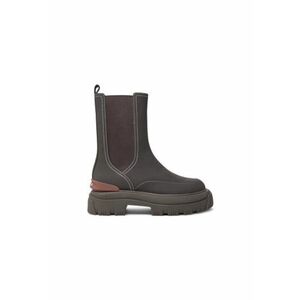 Botine dama 22425001 - Piele ecologica - 41 EU - Maro imagine