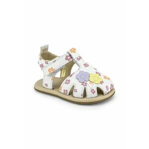 Sandale Fetite Afeto V Flowers White - piele - 1084156 imagine