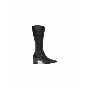 Ghete dama 5754-002-20 - Piele naturala - 39 EU - Negru imagine