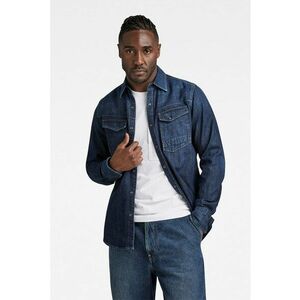 Camasa slim fit din chambray imagine
