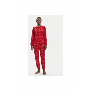 Pijama dama 38DK3P03L - Bumbac - Rosu imagine