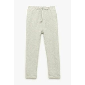 Pantaloni lungi din bumbac cu snur de ajustare imagine