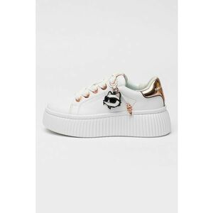 Pantofi sport flatform de piele cu monograma imagine