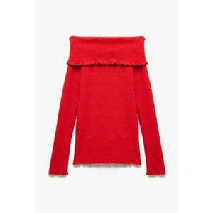 Pulover cu decolteu pe umeri imagine